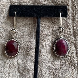 Sterling silver earrings